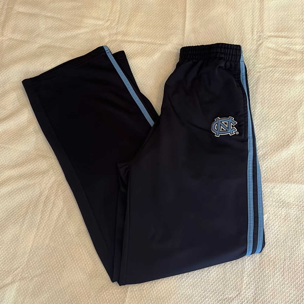 UNC navy blue track pants